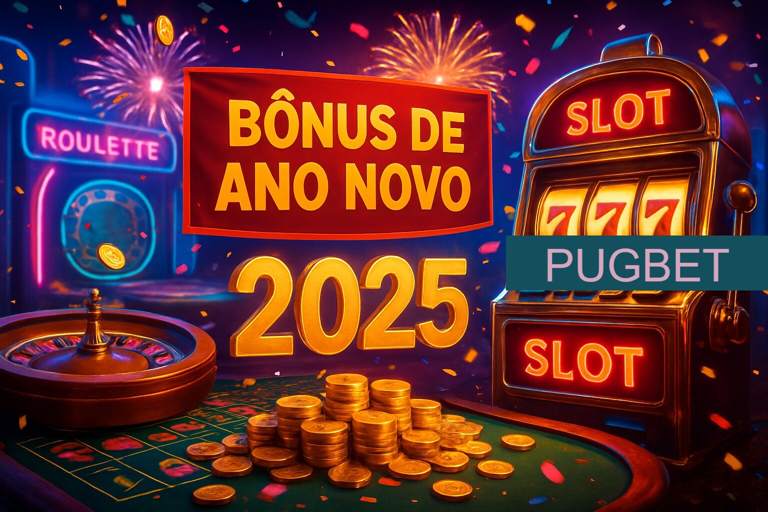 Promoções de Ano Novo no PUGBET